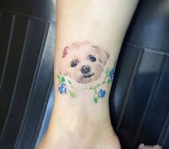 dog tat