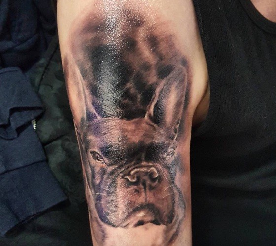 dog tattoo