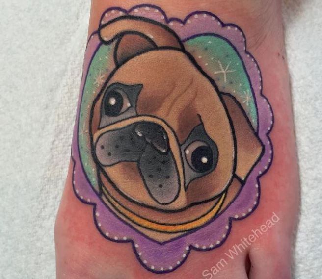 pug tattoo