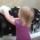 Little Girl Gives a Giant Dog a Bath in Adorable Fashion!
