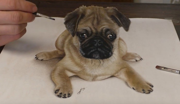 pug art