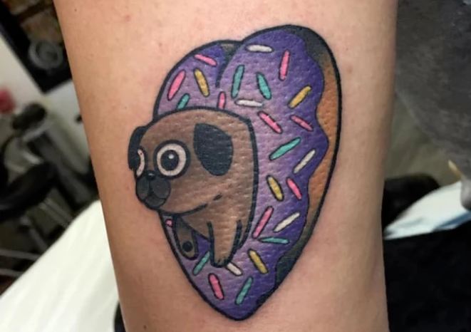 pug tattoo